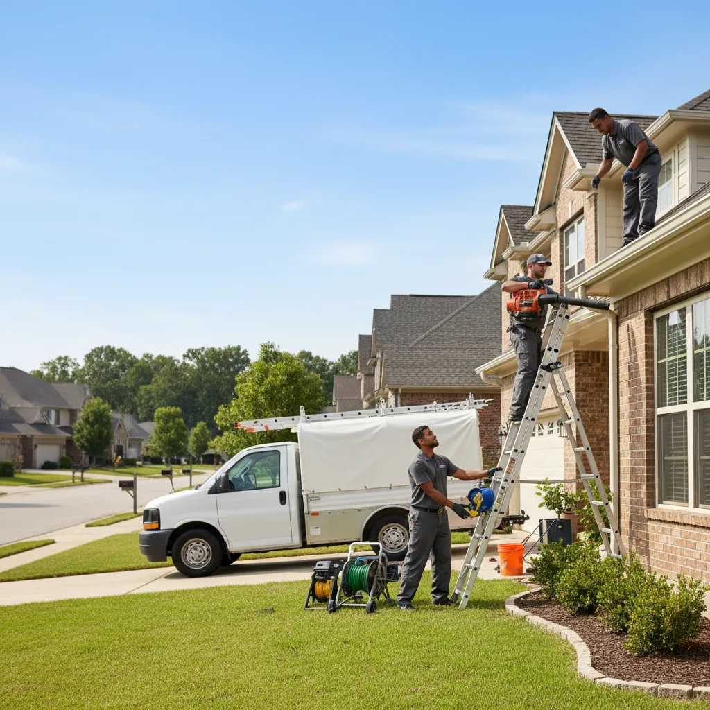 Home Gutter Service in Encino, TX near me